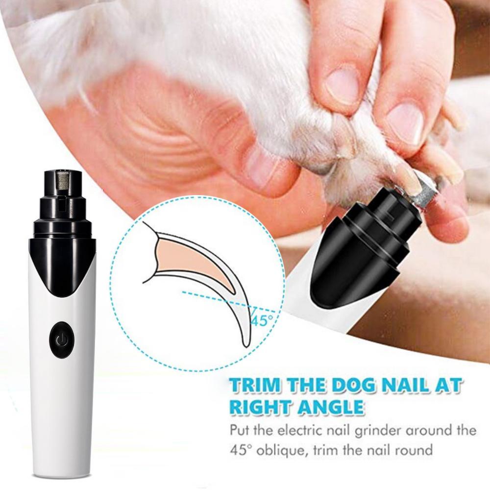 Cortador de unhas recarregável para animais de estimação
