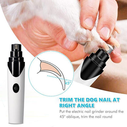 Cortador de unhas recarregável para animais de estimação