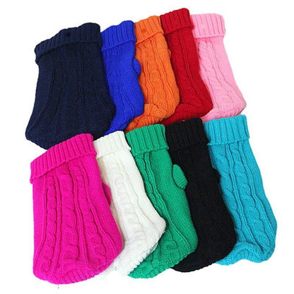 Gemütlicher Strick-Haustierpullover