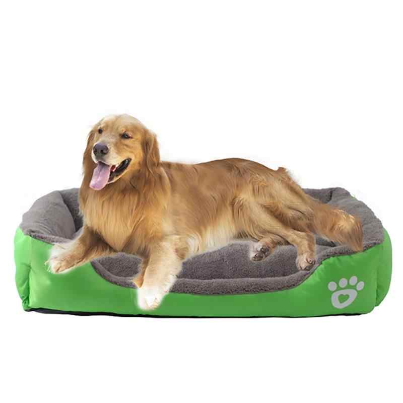 Cama impermeável de lã para animais de estimação