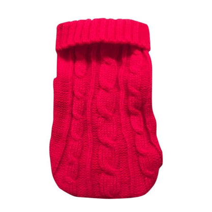 Gemütlicher Strick-Haustierpullover