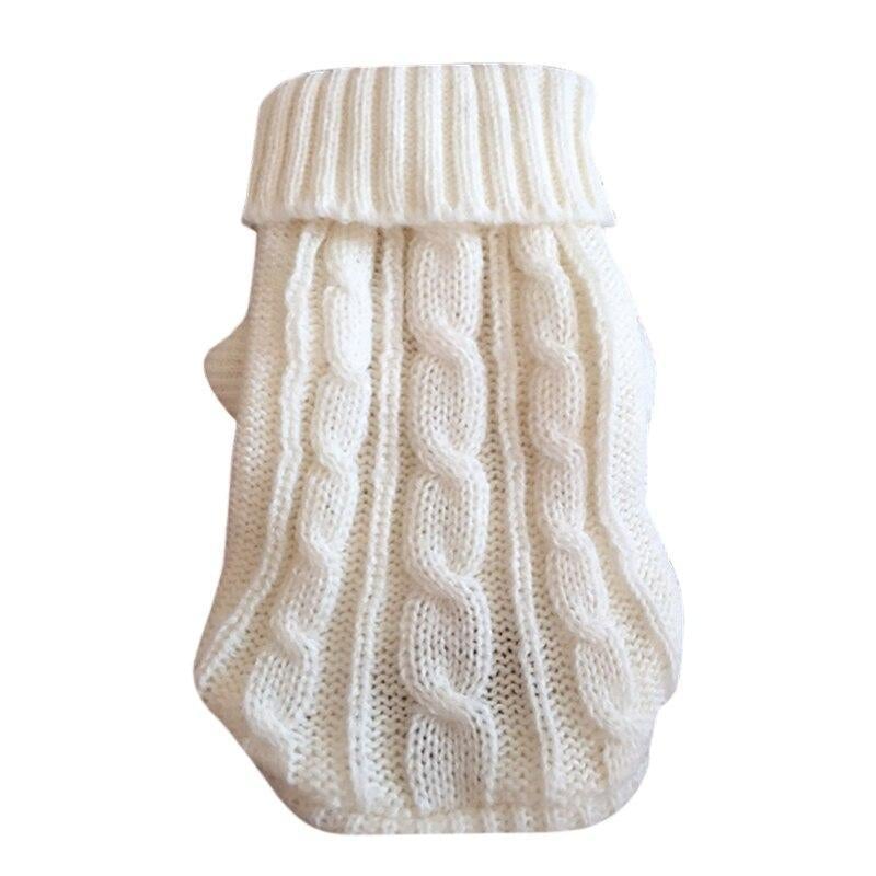 Gemütlicher Strick-Haustierpullover