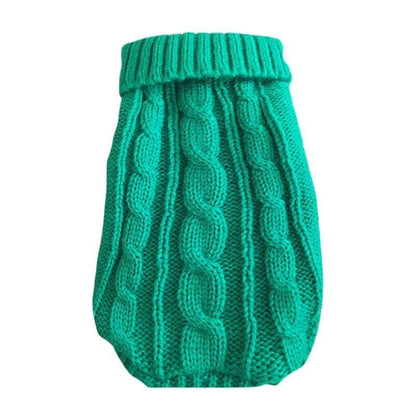 Gemütlicher Strick-Haustierpullover