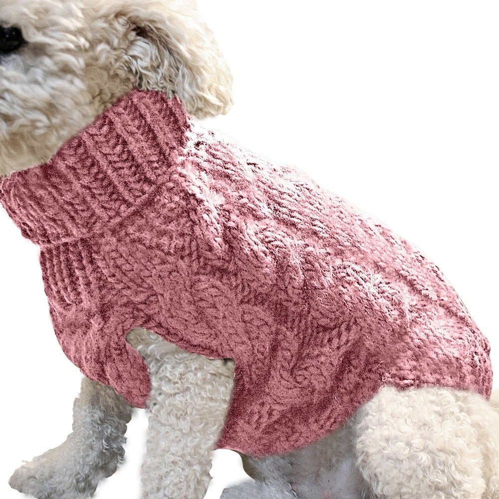 Gemütlicher Strick-Haustierpullover