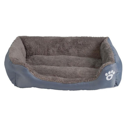Cama impermeável de lã para animais de estimação