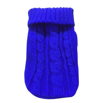 Gemütlicher Strick-Haustierpullover